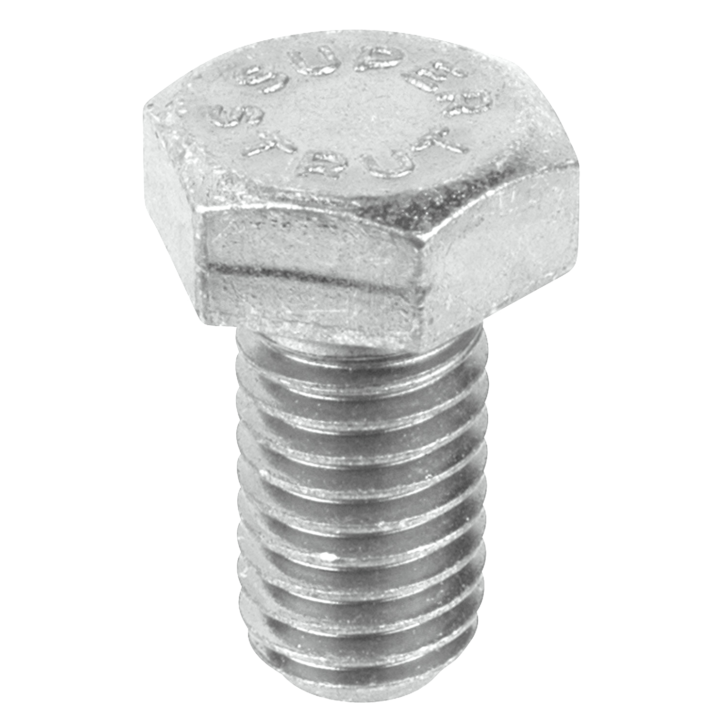 Product image for Screw cap hex head GoldGalv steel 1/2x1-1/2"