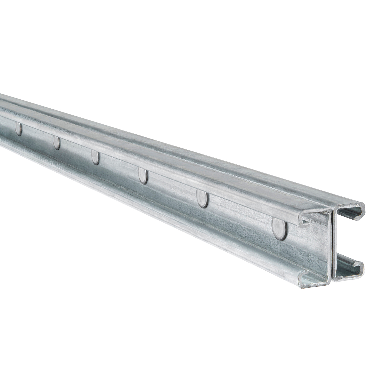 Product image for Channel pre galvanized steel 20ftx1-5/8x13/16"