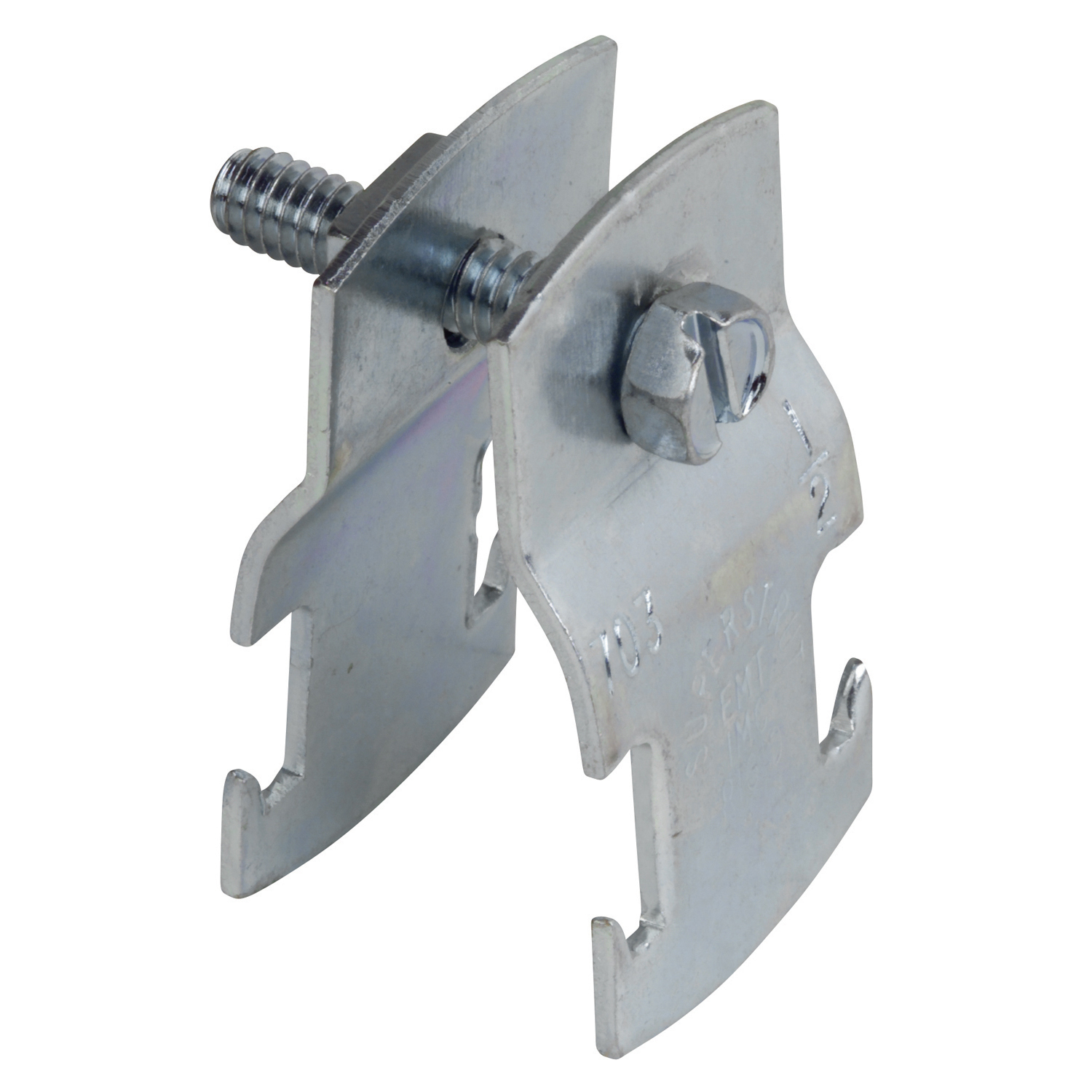Product image for Clamp universal emt/conduit elec galv 3/4in