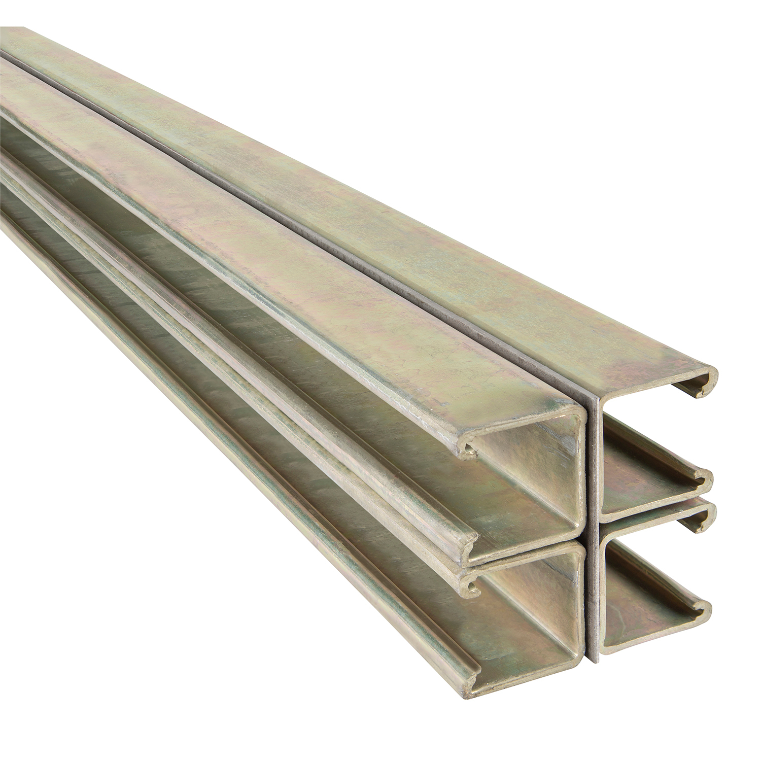 Product image for Channel slotted hot-dip galvanized steel 1-5/8x3-1/4"x10'
