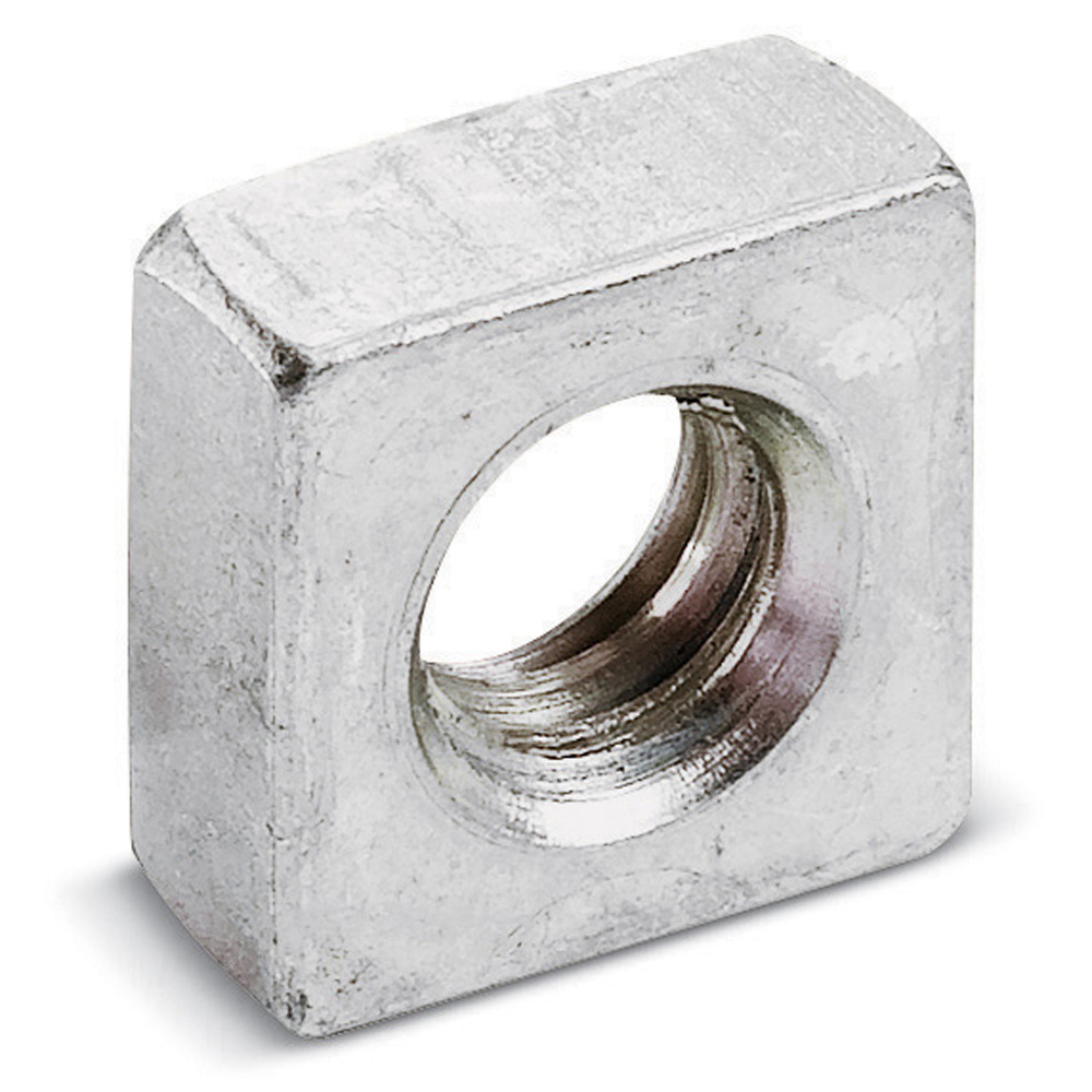 Product image for Nut square unhardened steel 3/8"
