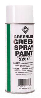 Product image for Paint spray touch-up green aerosol can 13oz