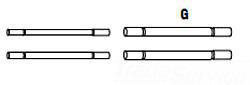 Product image for PIPE-SUPPORT PIN UNIT