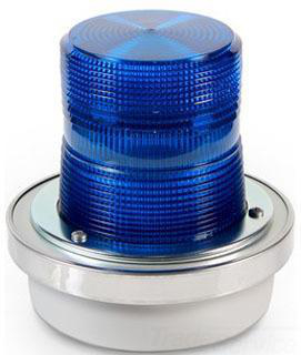 Product image for Beacon strobe surface 120VAC 0.1A blue