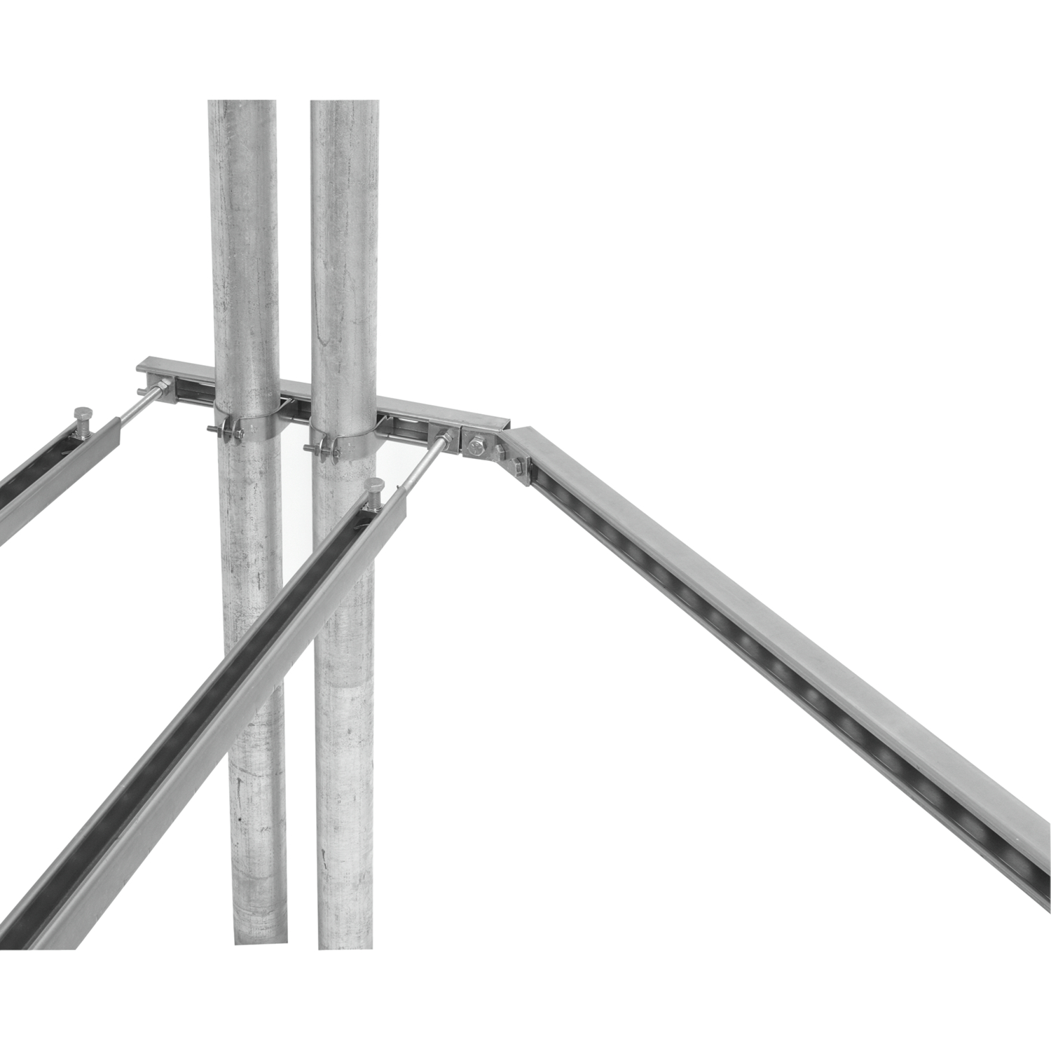 Product image for Brace seismic GOLDGALV steel 7/8in 1650lbs