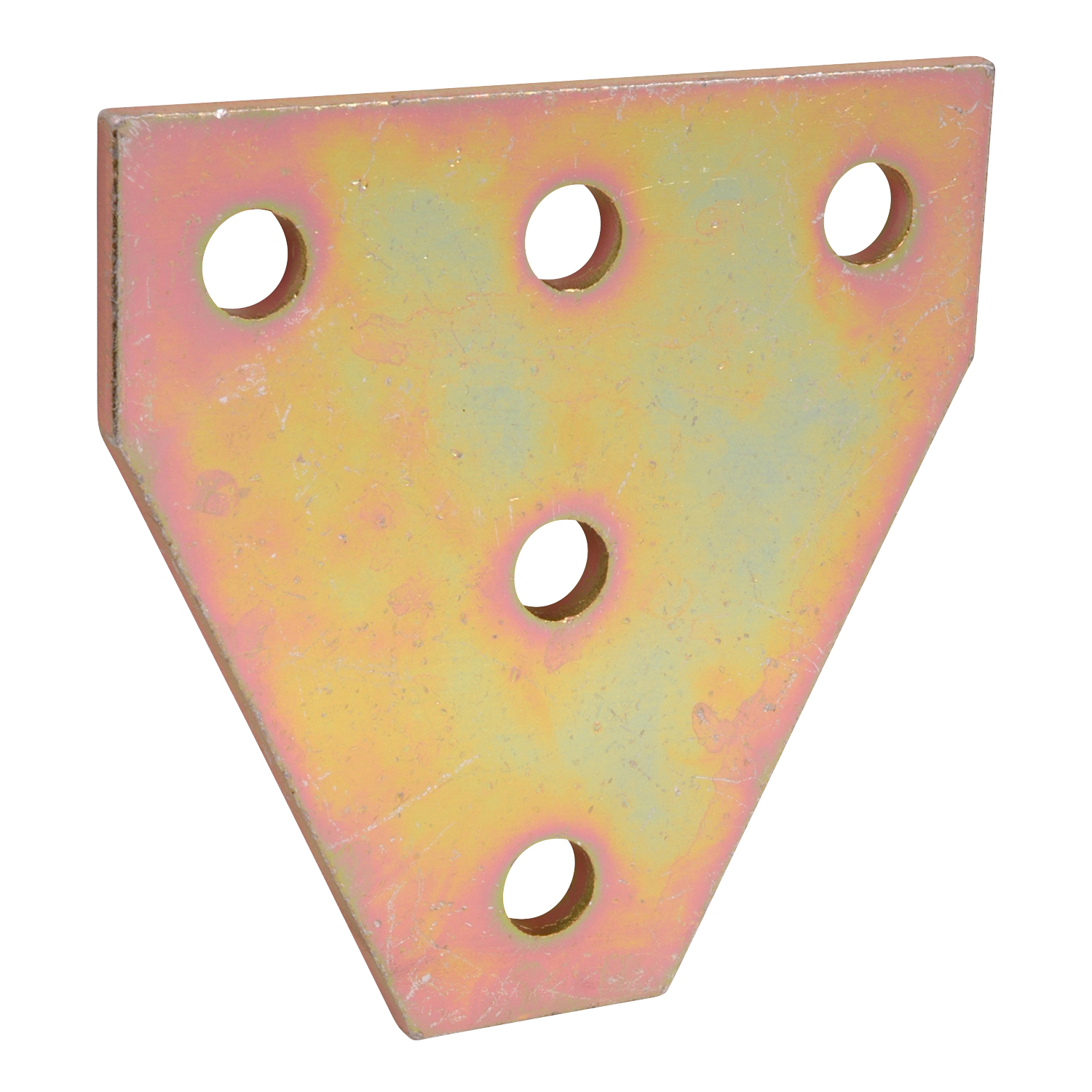 Product image for Bracket flat GoldGalv steel for 5-3/8"