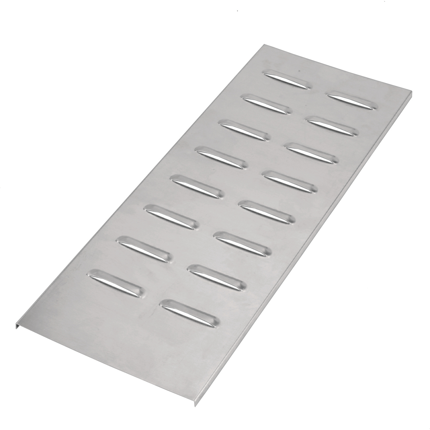Product image for Cover ventilate flange for cable tray aluminium 18"x3m