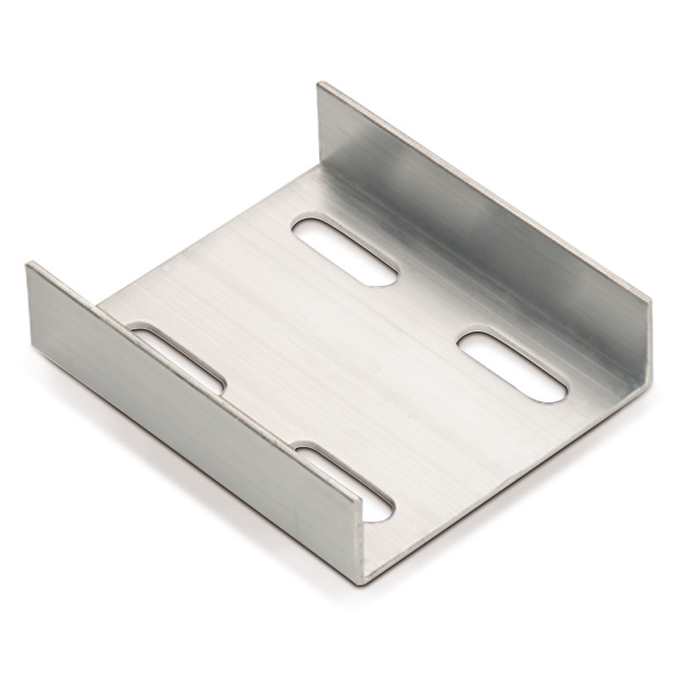 Product image for Splice plate wrap around aluminium 4in wide