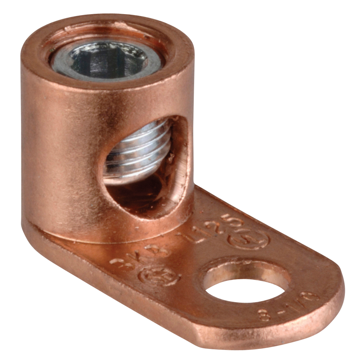 Product image for Connector mech sock 1-cond 14-4AWG 9/32in 1-hole