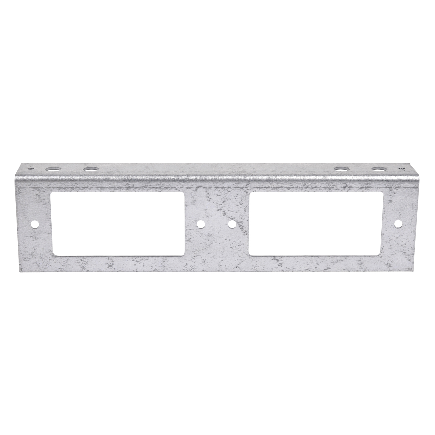 Product image for Panel device steel for 2 GFCI receptacles