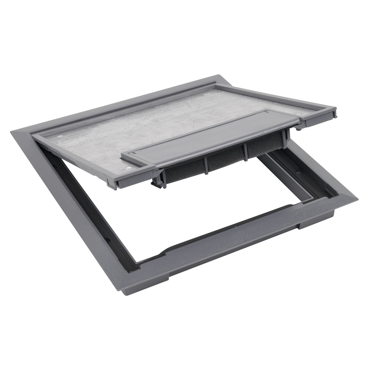Product image for Cover & Carpet Flange non-metallic 667 & AFM-8 series grey