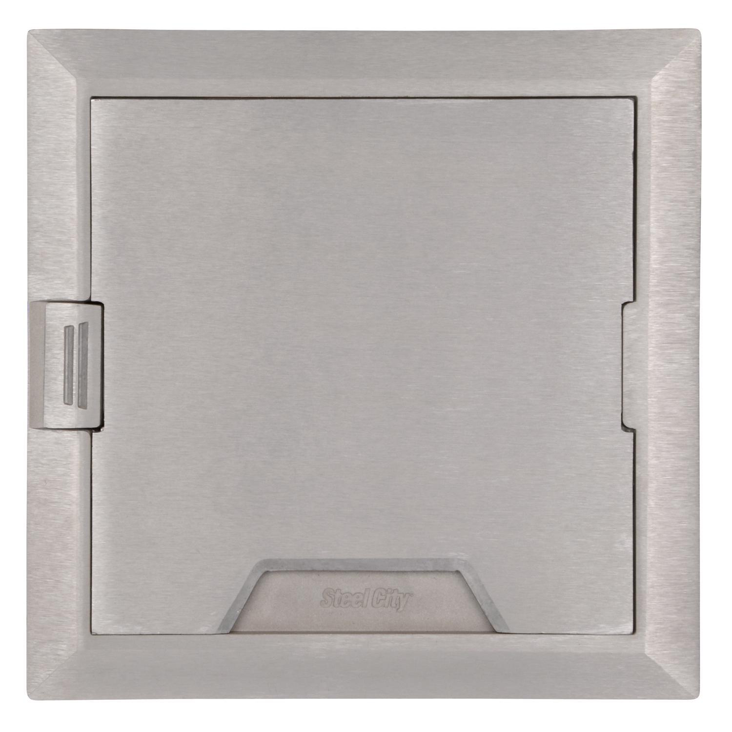Product image for Cover metallic solid aluminium for 665 series floor box