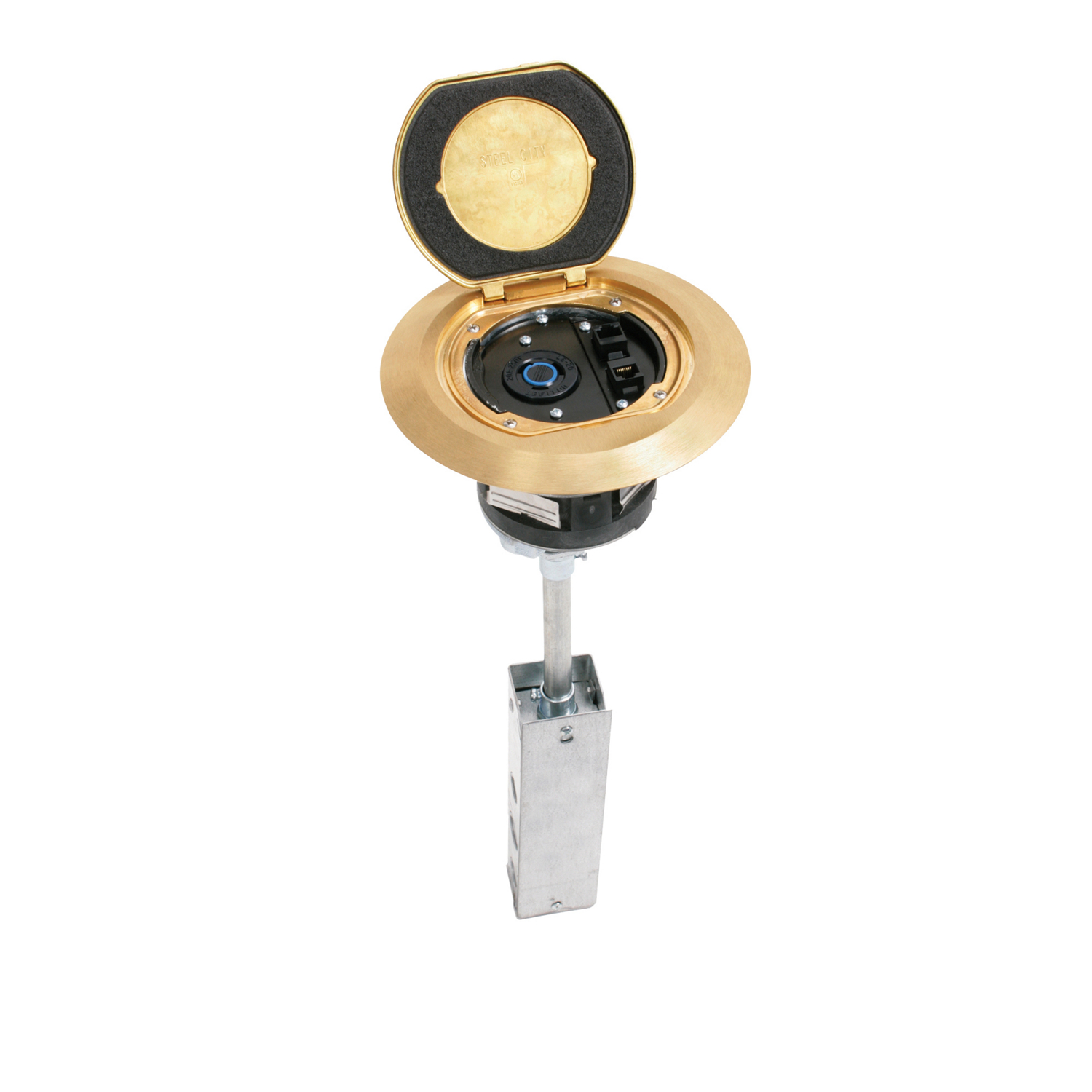 Product image for 4IN POKE-THRU BASE - 20A 125V TL