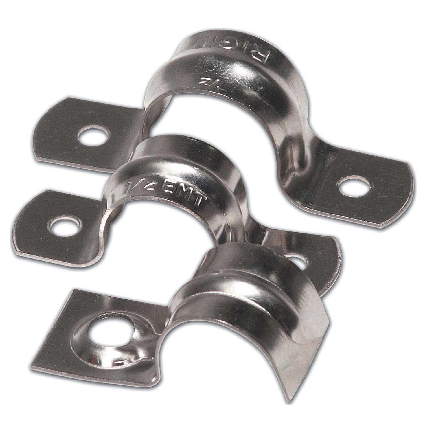 Product image for 3/4 INCH STRAP,EMT,STL,1 HOLE SNAP