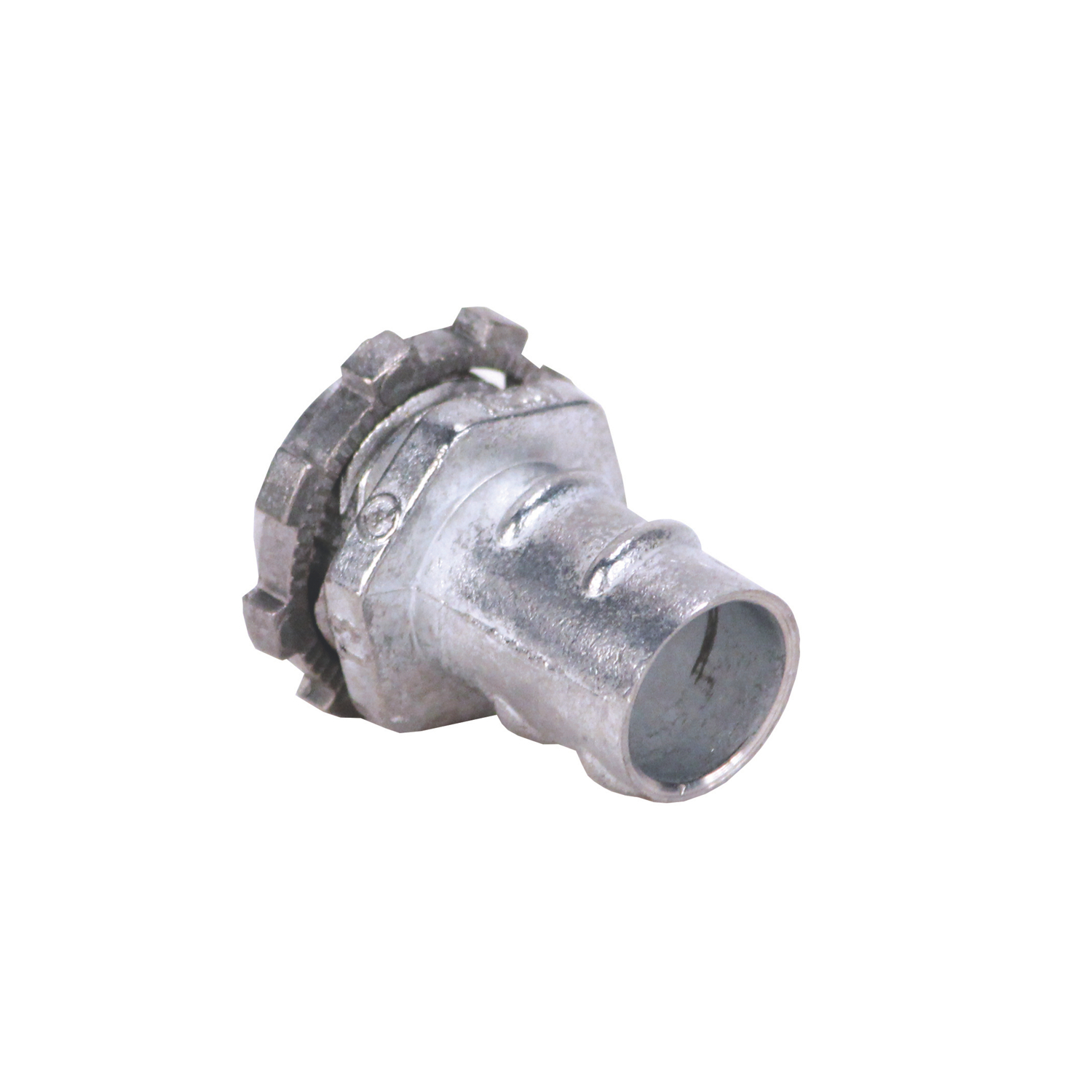 Product image for Connector straight screw-in die-cast zinc 1/2in