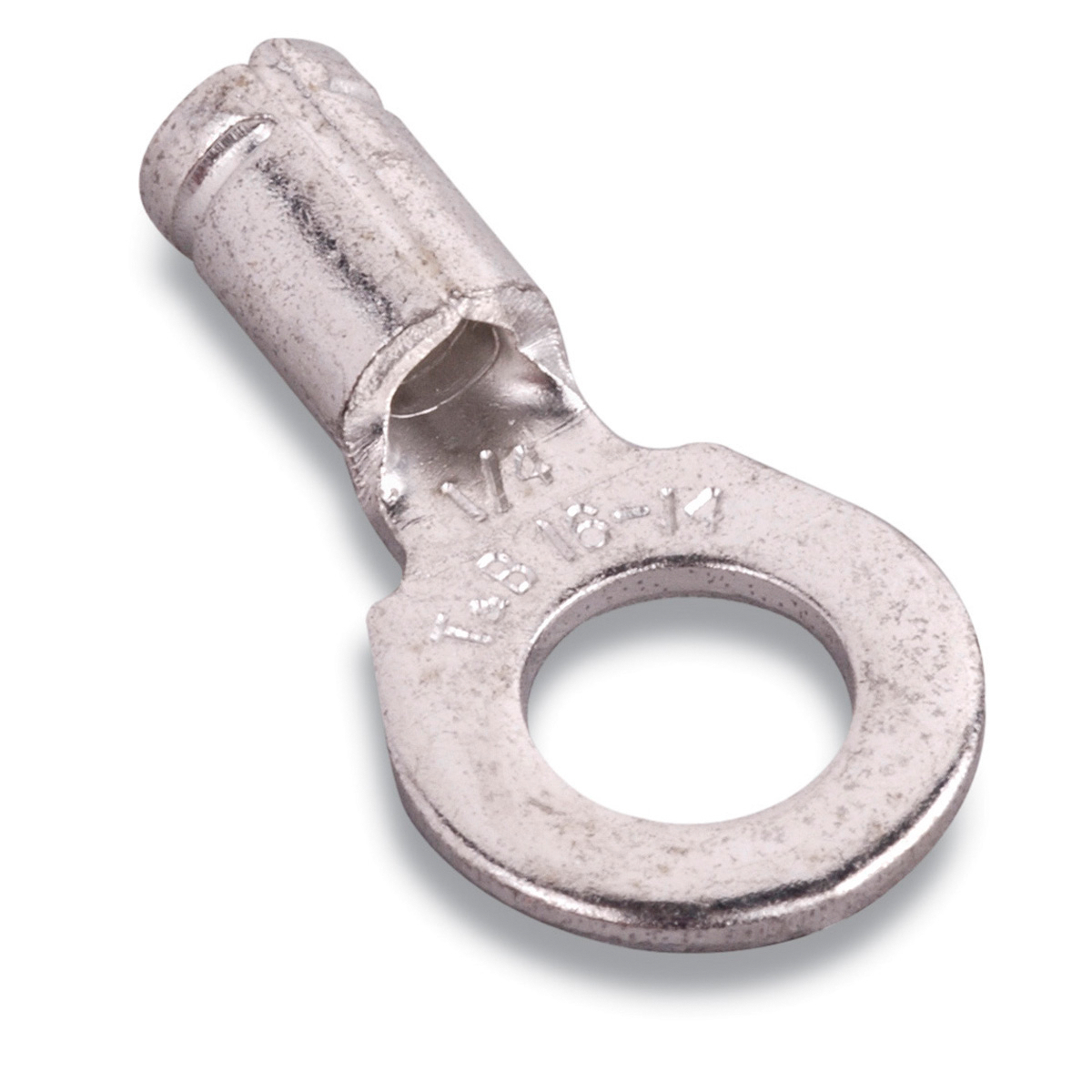Product image for Terminal ring non-insu HD 16-14AWG 3/8in STA-KON