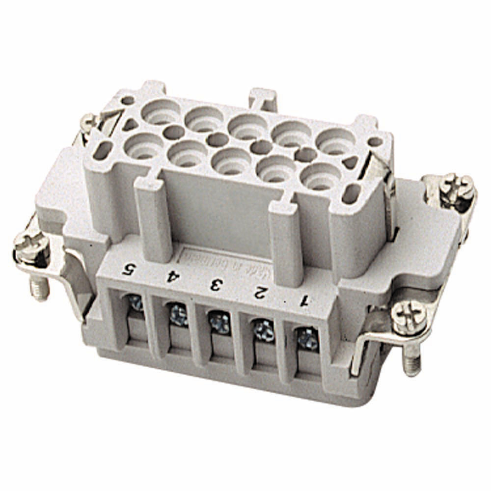 Product image for Insert screw terminal fem 10+G 20-14AWG 600V