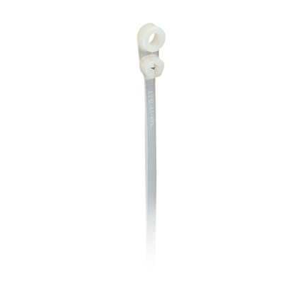 Product image for Cable tie 8x.19" 50lbs clear ps-lock