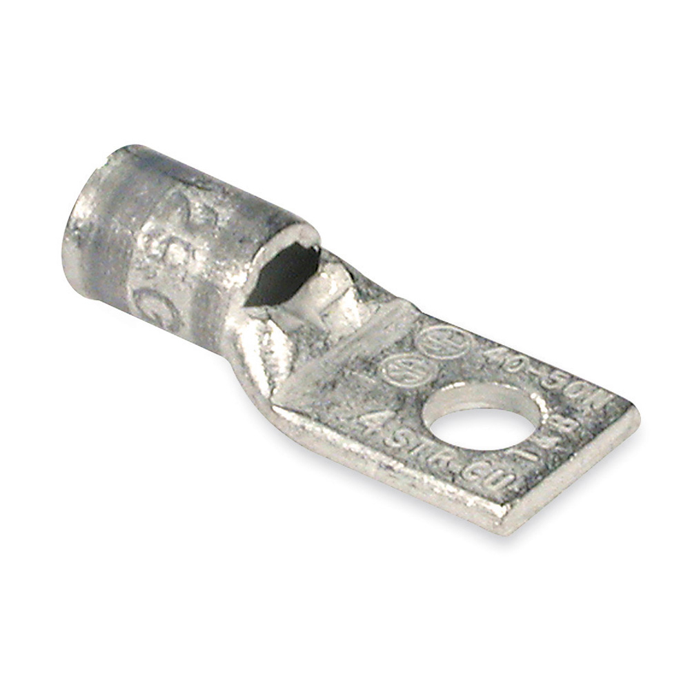 Product image for Lug 1hole std barl cu gry 4AWG 4/4in Color-Keyed