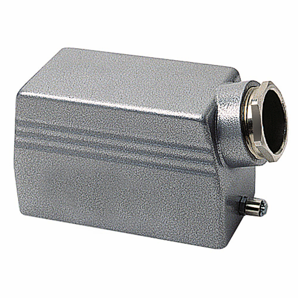 Product image for Hood single post 10-contact 20-12AWG 16A 1x1/2"