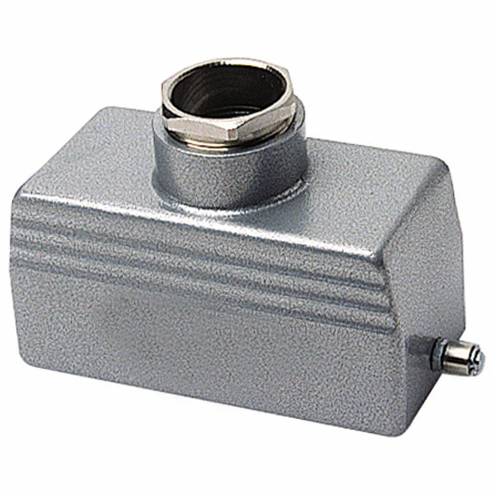 Product image for Hood single post 10-contact 20-12AWG 16A 1x1/2"