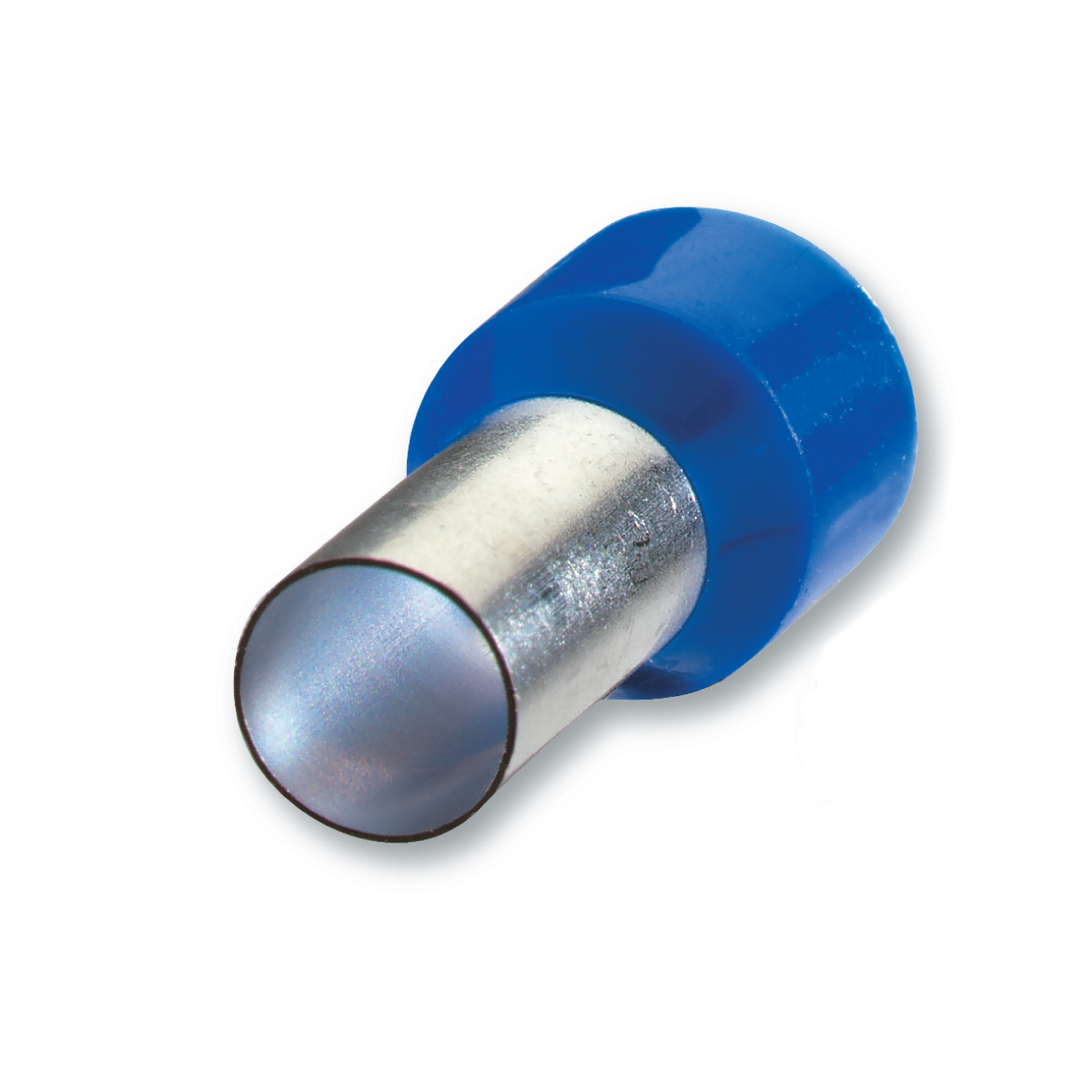 Product image for Ferrule insulate cu nylon blue 14AWG 0.472in pin