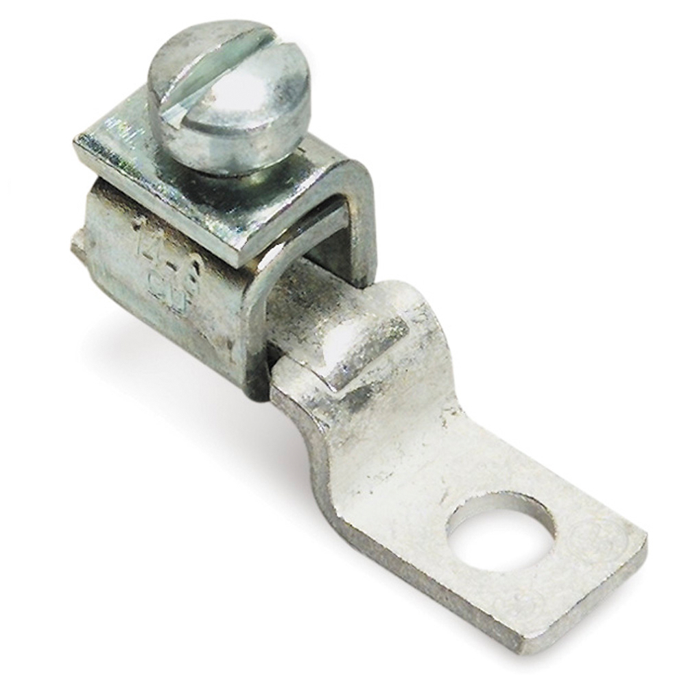 Product image for Lug 1hole offset tongue locktite copper 8-2AWG