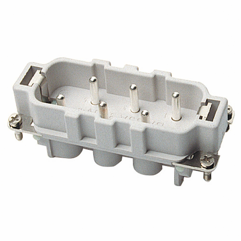 Product image for Insert male 6+G 20-14AWG 35A 600V scrw Pos-E-Kon