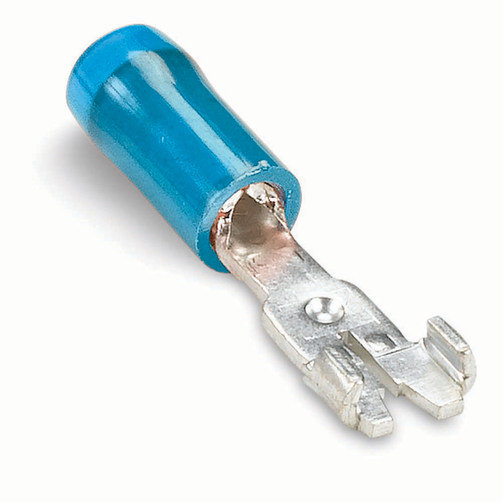 Product image for Disconnect wristlock female nylon 16-14AWG blue
