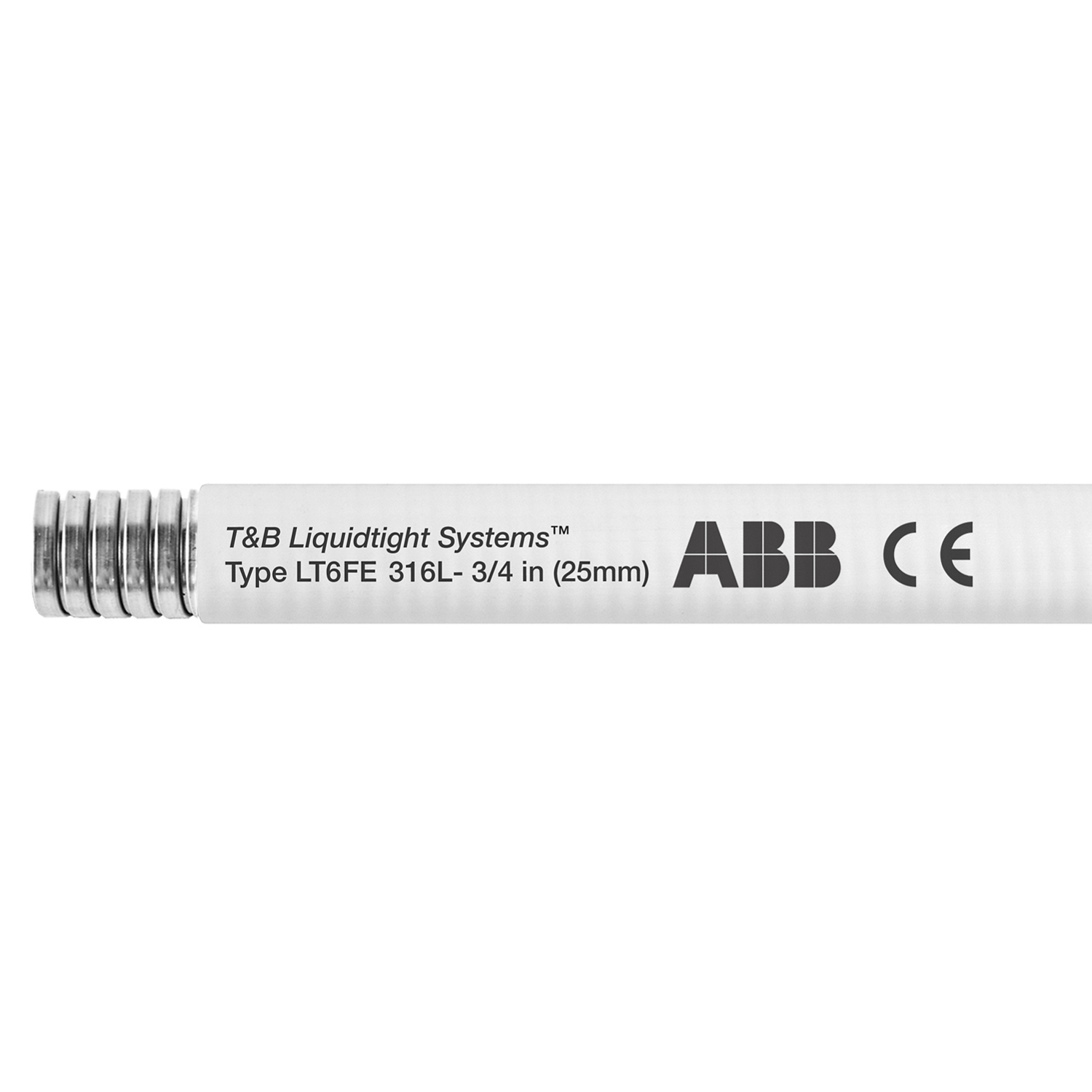 Product image for LFMC SS6 FB AM 1/2IN WHT 30M/100FT
