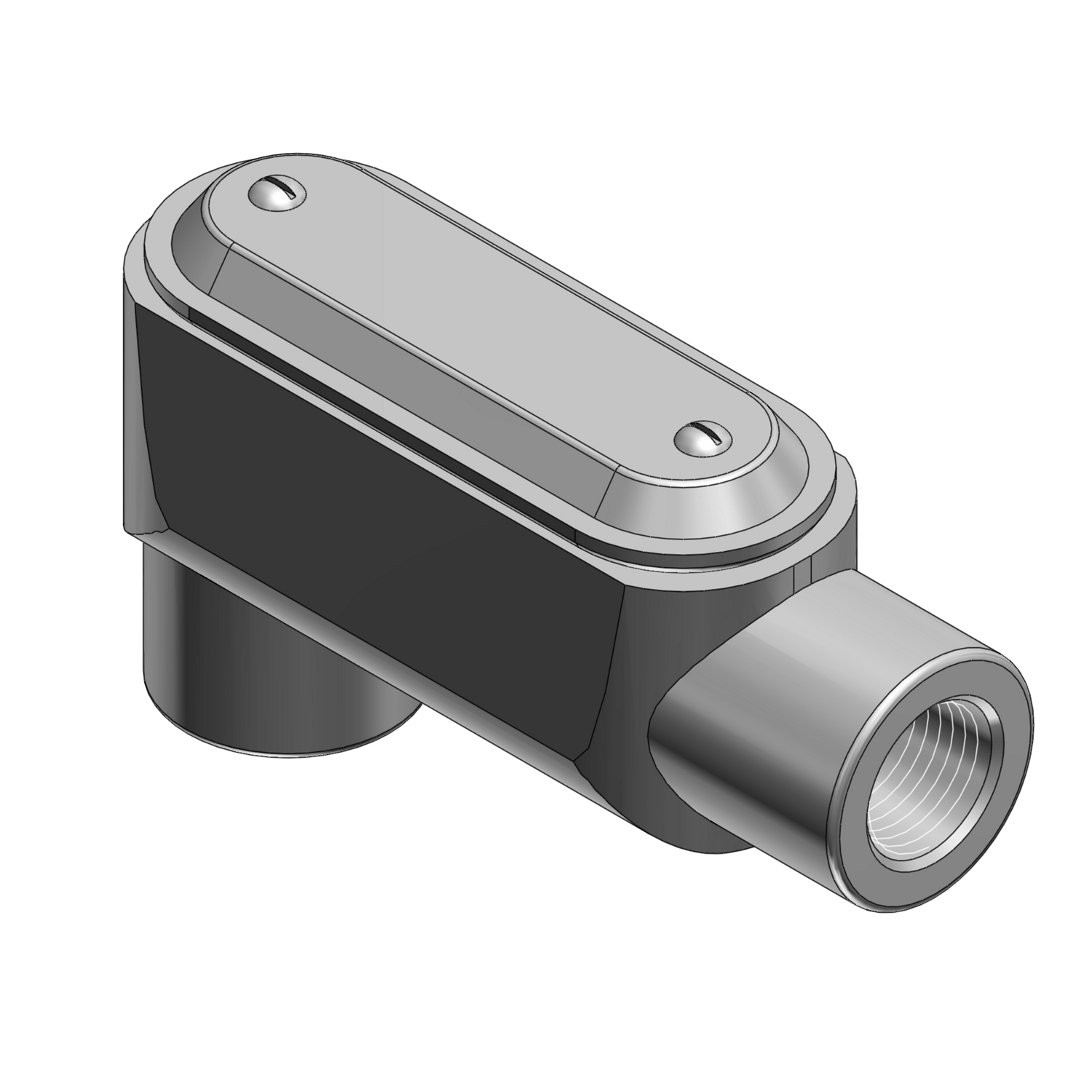 Product image for 2 INCH C-BODY, CVR GSKT, LB, F-7