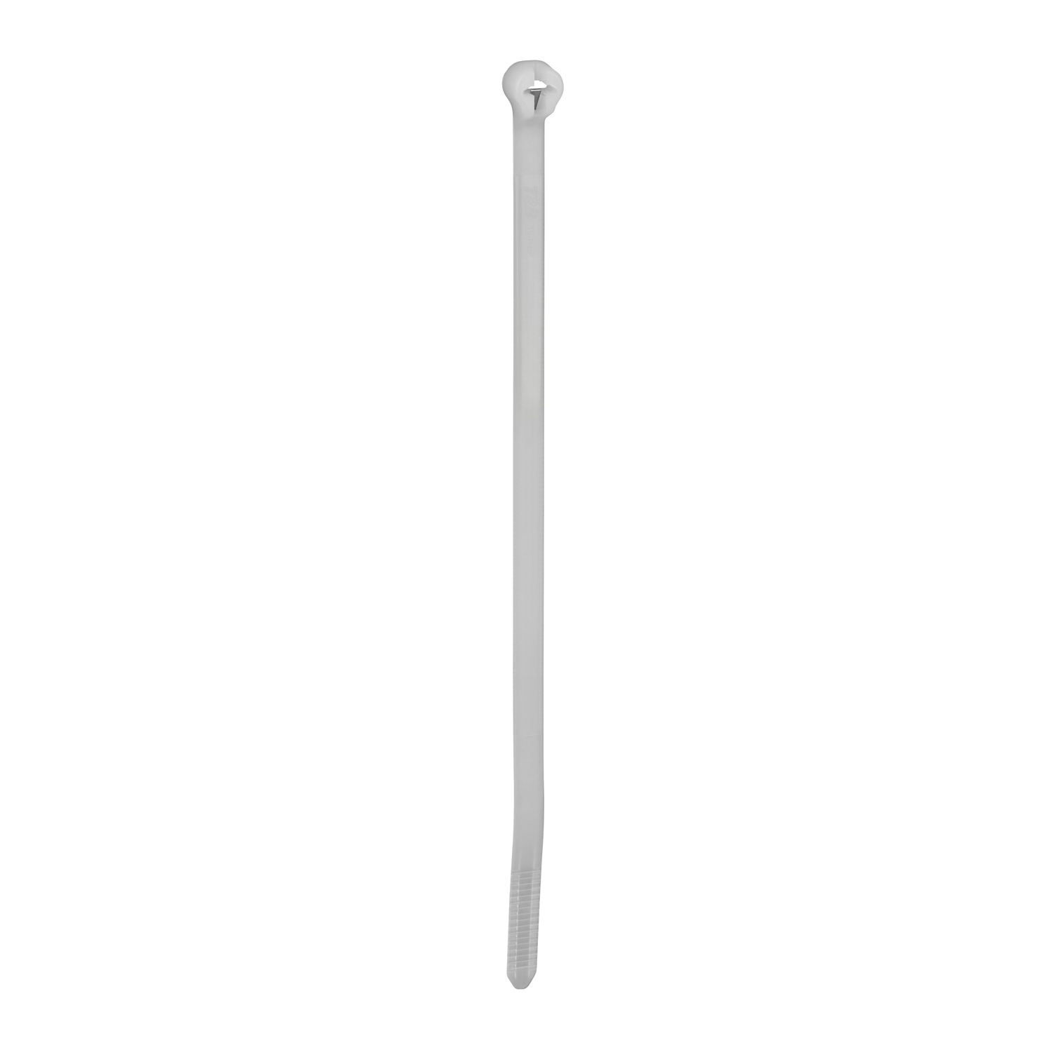 Product image for Cable tie 7x.09" 18lbs clear ss-lock