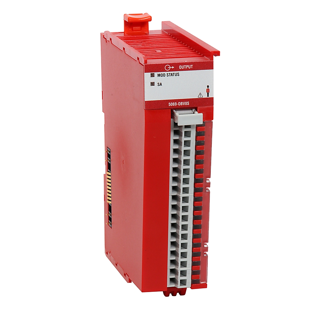 ABRA 5069-OBV8S COMPACT I/O 5000 8CHANNEL 24VDC CONFIGURABLE SAFETY OUTPUT MODULE SOURCING OR BIPOLAR