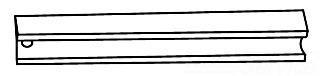 Product image for 1-1/4" X 1-1/2" EMT Follow Bar
