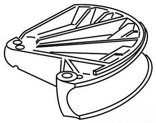 Product image for 3-1/2" One Shot Bending Shoe (881)