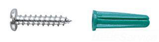 Product image for Plastic Conical Anchor Kit