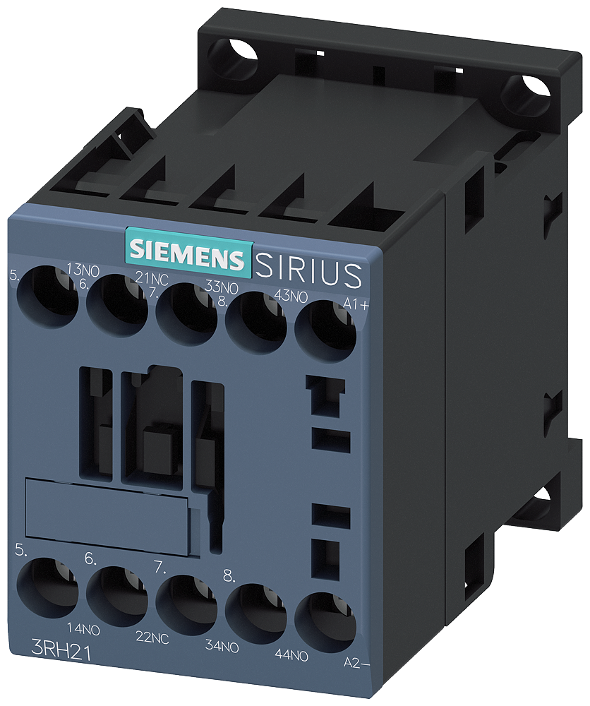 Product image for Relay SIRIUS contactor 3NO-1NC SZ-S00 screw 24VDC