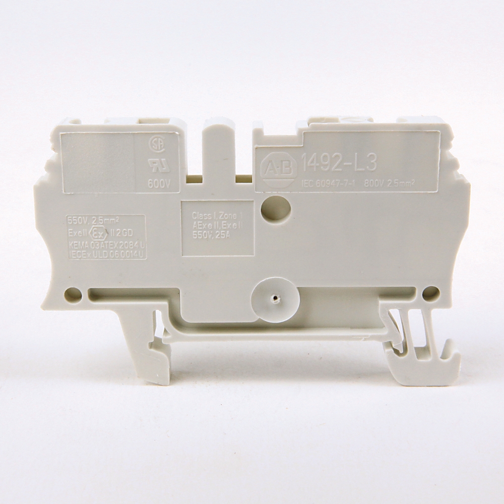 Product image for IEC Term Blck 5.1x59.5x31.3mm Spr Clp