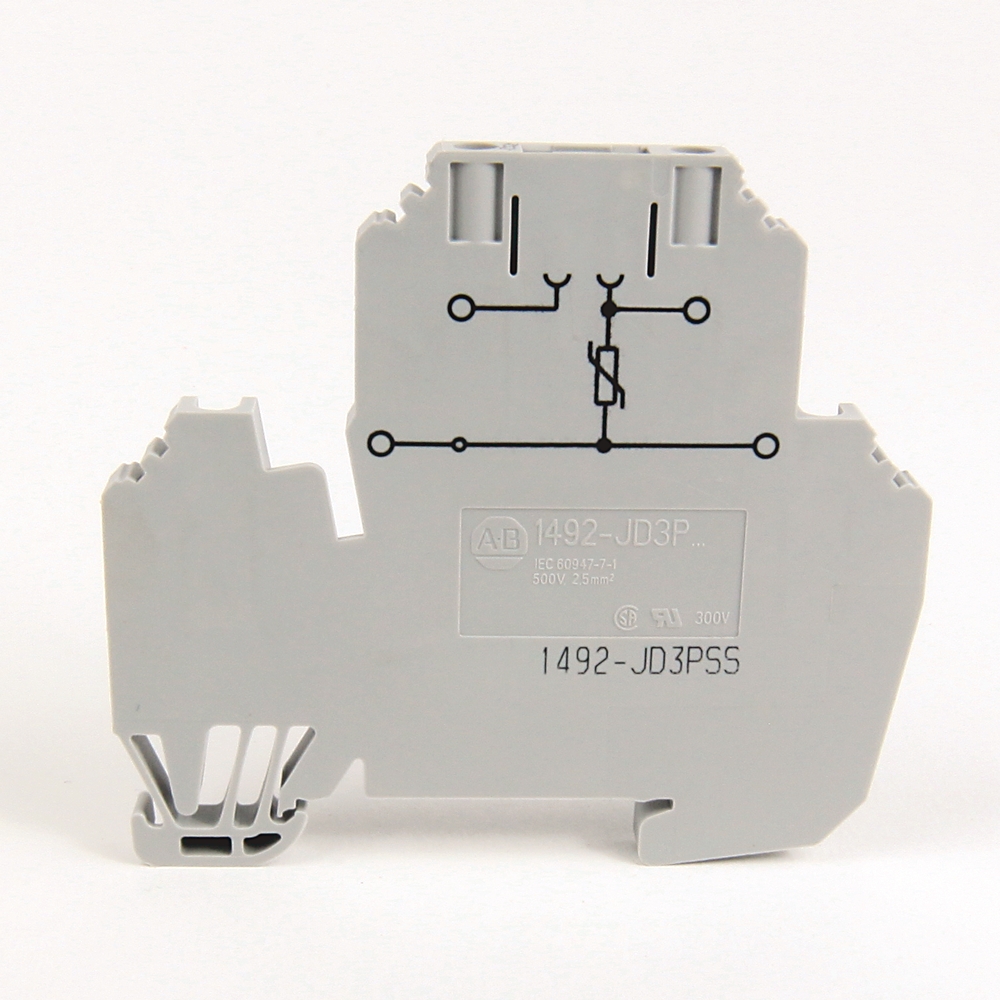 Product image for Block terminal 2-circuit plug-in 12-30AWG 20A 300V grey
