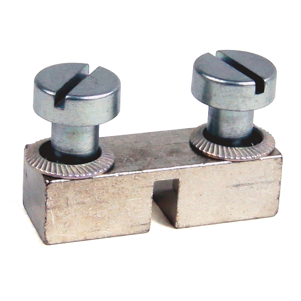 Product image for Jumper center 2-pole screw type for 1492-J50 block grey