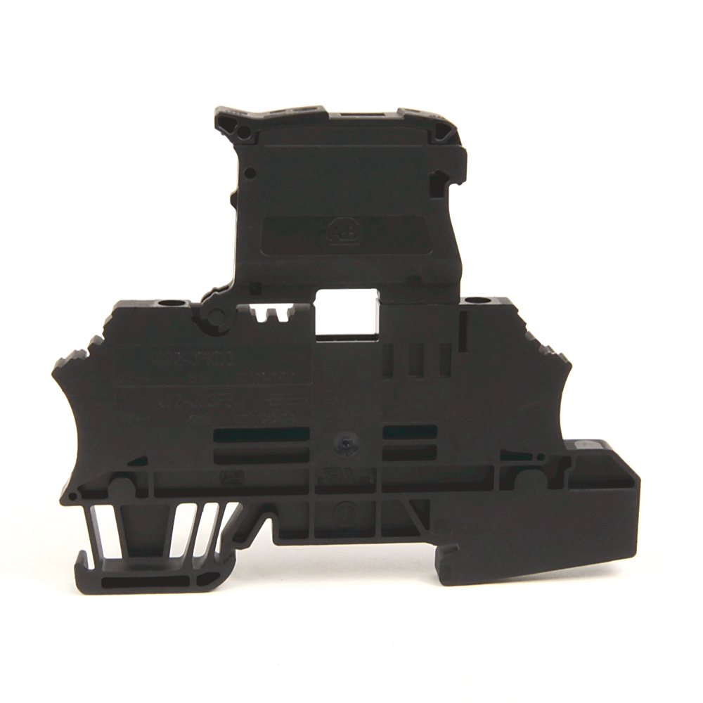 Product image for Block terminal fuse 1-circuit 26-12AWG 600V 17AMP black