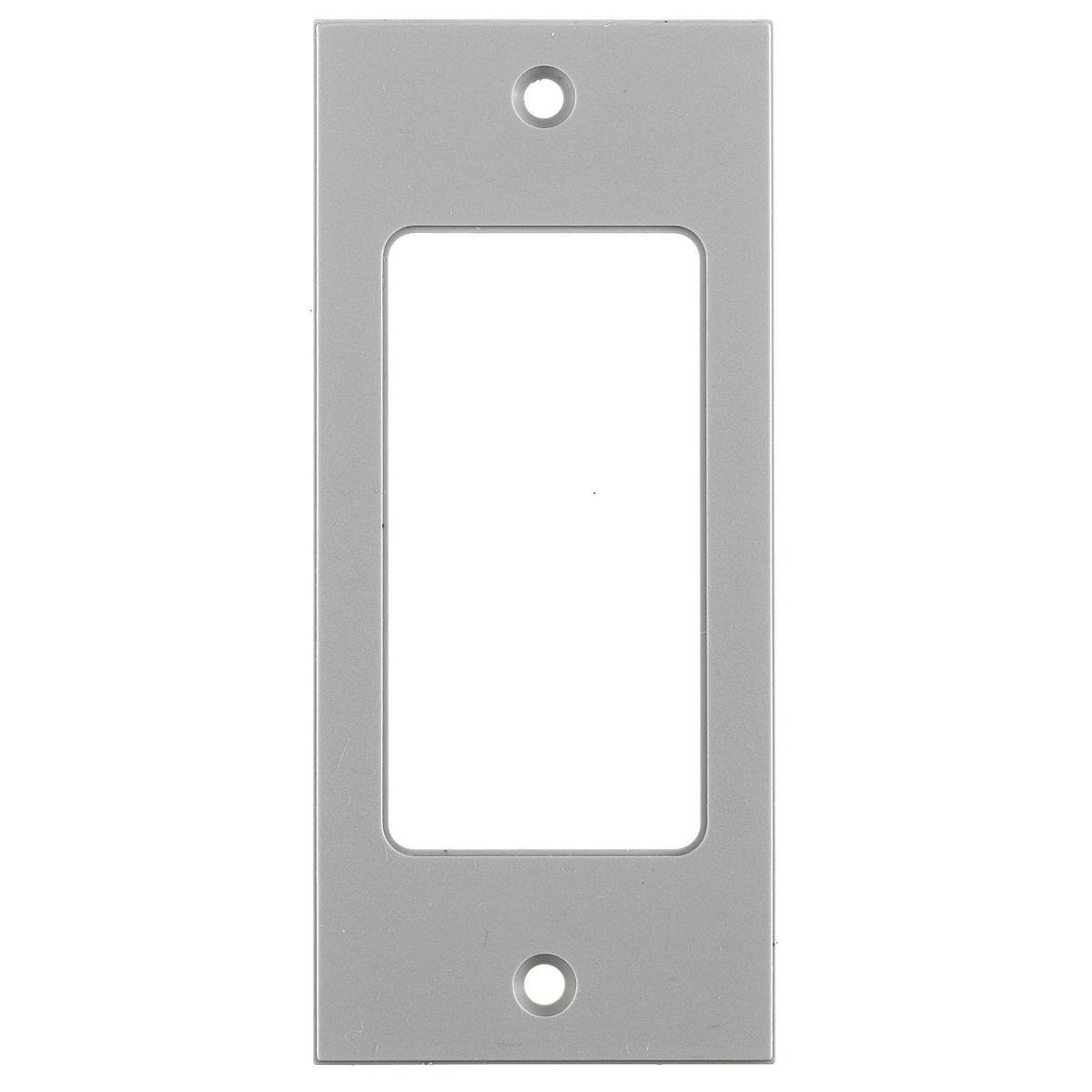 Product image for Plate face screw Style Line PVC grey