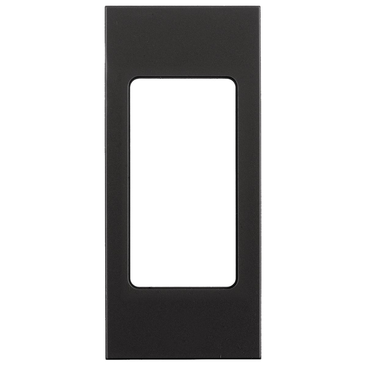 Product image for Plate face snap-in Style Line PVC black