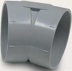 BROAN V120 CCS 45DEGREE ELL FITTING CCS CENTRAL CLEANING VACUUM ACCESS 2" 45DEG SHORT ELL