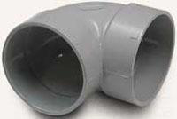 BROAN V122 VAC ELBOW 90 DEGREE SHARP CCS CENTRAL CLEANING VACUUM ACCESS 2" 90 SHORT ELL