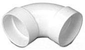 Product image for Elbow 90.. street PVC light weight 2" dia