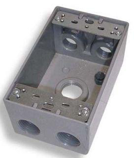 Product image for WEATHERPROOF OUTLET BOX