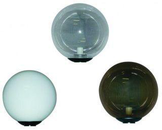 Product image for RAB PTL-14 BLK 14 PC-GLB FIXTURE POST TOP GLOBE 14" BLACK BASE WHITE GLOBE E26 140119