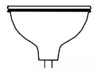 Product image for Lamp PHANTOM replacement MR16 12V 12W