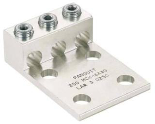 Product image for AL,MECHLUG,4H,3B,#6A-3/0A,1/2S,PK3